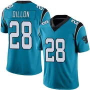Men's Nike Carolina Panthers AJ Dillon Blue Alternate Vapor Untouchable Jersey - Limited
