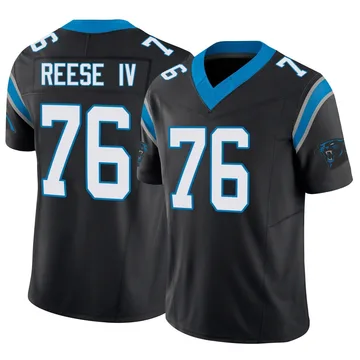 Men's Nike Carolina Panthers Albert Reese IV Black Vapor F.U.S.E. Jersey - Limited