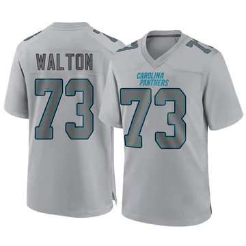 Men's Nike Carolina Panthers Brandon Walton Gray Atmosphere Fashion Jersey - Game