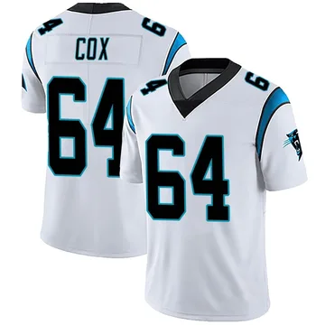 Men's Nike Carolina Panthers Bryan Cox White Vapor Untouchable Jersey - Limited