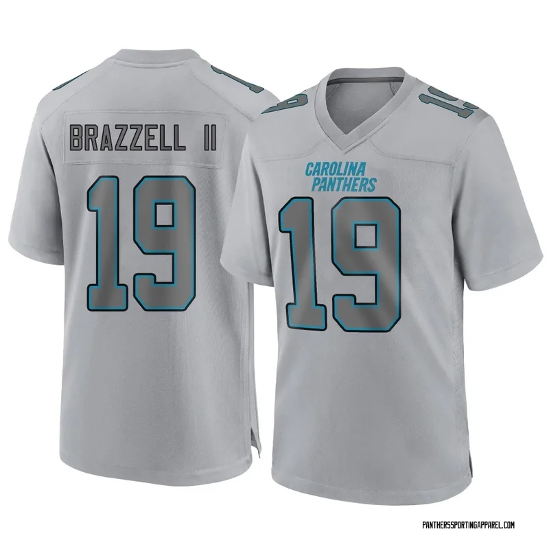 Men's Nike Carolina Panthers Chris Brazzell II Gray Atmosphere Fashion Jersey - Game