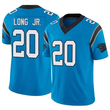 Men's Nike Carolina Panthers David Long Jr. Blue Vapor F.U.S.E. Jersey - Limited