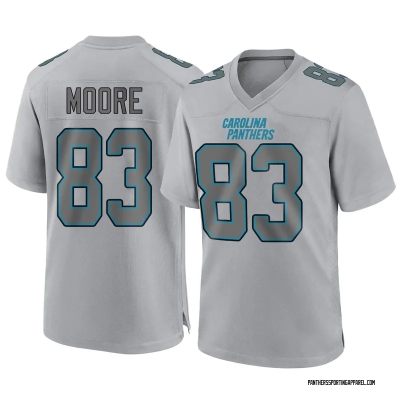 Men's Nike Carolina Panthers David Moore Gray Atmosphere Fashion Jersey - Game