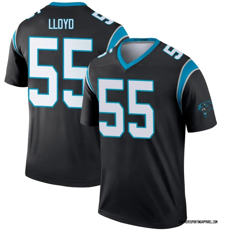 Men's Nike Carolina Panthers Devin Lloyd Black Jersey - Legend