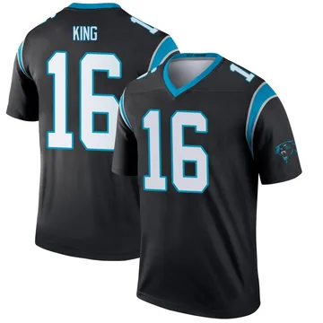 Men's Nike Carolina Panthers Haynes King Black Jersey - Legend
