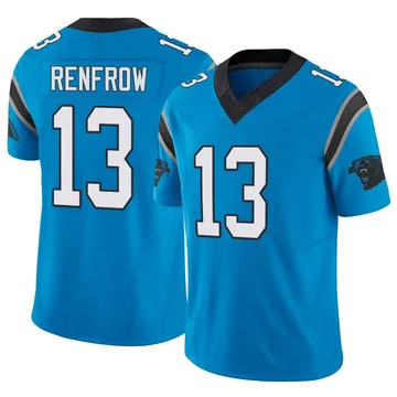 Men's Nike Carolina Panthers Hunter Renfrow Blue Vapor F.U.S.E. Jersey - Limited