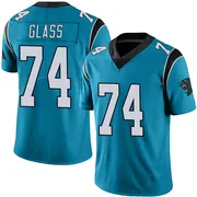 Men's Nike Carolina Panthers Isaia Glass Blue Alternate Vapor Untouchable Jersey - Limited