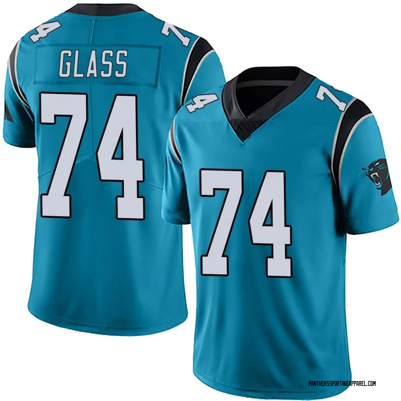 Men's Nike Carolina Panthers Isaia Glass Blue Alternate Vapor Untouchable Jersey - Limited