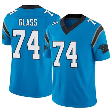 Men's Nike Carolina Panthers Isaia Glass Blue Vapor F.U.S.E. Jersey - Limited