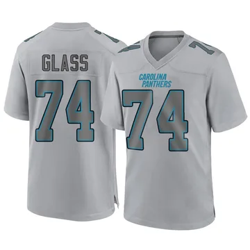 Men's Nike Carolina Panthers Isaia Glass Gray Atmosphere Fashion Jersey - Game