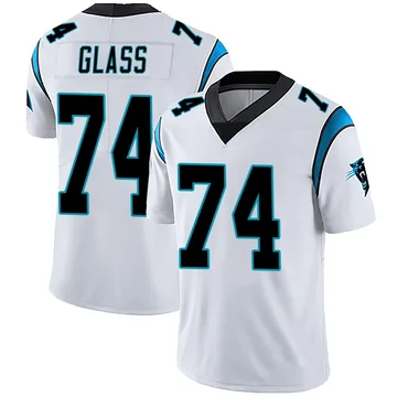Men's Nike Carolina Panthers Isaia Glass White Vapor Untouchable Jersey - Limited