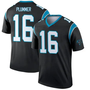 Men's Nike Carolina Panthers Jack Plummer Black Jersey - Legend
