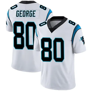 Men's Nike Carolina Panthers Jacolby George White Vapor Untouchable Jersey - Limited