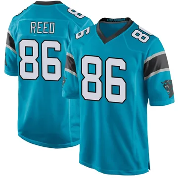 Men's Nike Carolina Panthers Ja'seem Reed Blue Alternate Jersey - Game