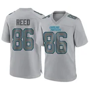 Men's Nike Carolina Panthers Ja'seem Reed Gray Atmosphere Fashion Jersey - Game