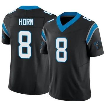 Men's Nike Carolina Panthers Jaycee Horn Black Vapor F.U.S.E. Jersey - Limited