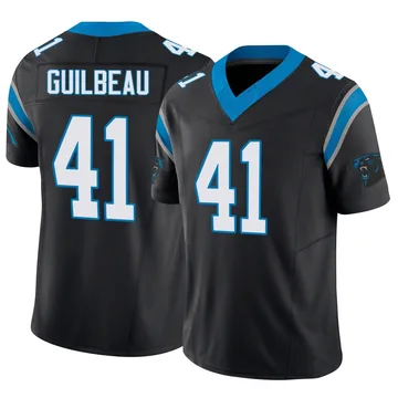 Men's Nike Carolina Panthers Jaylon Guilbeau Black Vapor F.U.S.E. Jersey - Limited