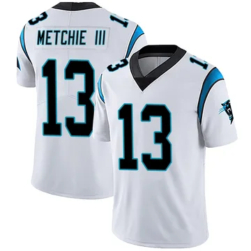 Men's Nike Carolina Panthers John Metchie III White Vapor Untouchable Jersey - Limited
