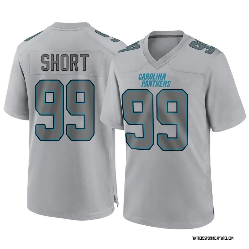 Men's Nike Carolina Panthers Kawann Short Gray Atmosphere Fashion Jersey - Game