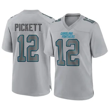 Men's Nike Carolina Panthers Kenny Pickett Gray Atmosphere Fashion Jersey - Game