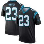 Men's Nike Carolina Panthers LaDarius Gunter Black Ladarius Gunter Jersey - Legend