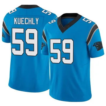 Men's Nike Carolina Panthers Luke Kuechly Blue Vapor F.U.S.E. Jersey - Limited
