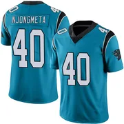 Men's Nike Carolina Panthers Maema Njongmeta Blue Alternate Vapor Untouchable Jersey - Limited