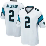 Men's Nike Carolina Panthers Michael Jackson White Jersey - Game