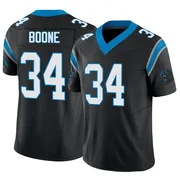 Men's Nike Carolina Panthers Mike Boone Black Vapor F.U.S.E. Jersey - Limited