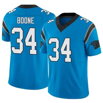 Men's Nike Carolina Panthers Mike Boone Blue Vapor F.U.S.E. Jersey - Limited