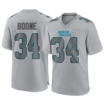 Men's Nike Carolina Panthers Mike Boone Gray Atmosphere Fashion Jersey - Game