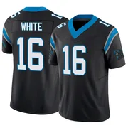 Men's Nike Carolina Panthers Mike White Black Vapor F.U.S.E. Jersey - Limited