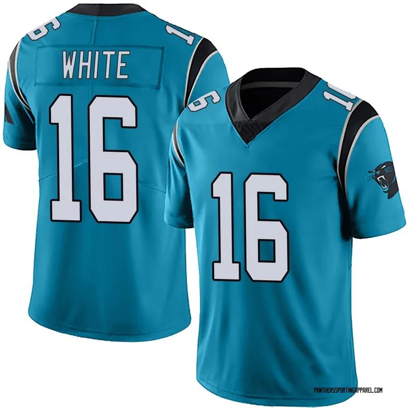 Men's Nike Carolina Panthers Mike White Blue Alternate Vapor Untouchable Jersey - Limited
