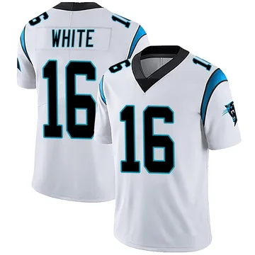 Men's Nike Carolina Panthers Mike White White Vapor Untouchable Jersey - Limited
