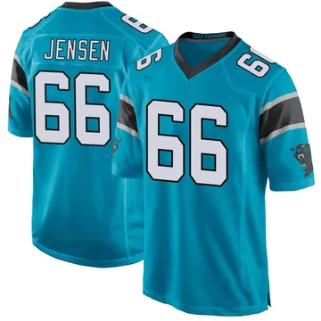 Men's Nike Carolina Panthers Nash Jensen Blue Alternate Jersey - Game