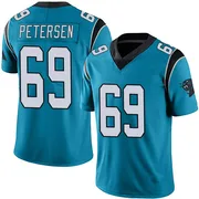 Men's Nike Carolina Panthers Parker Petersen Blue Alternate Vapor Untouchable Jersey - Limited