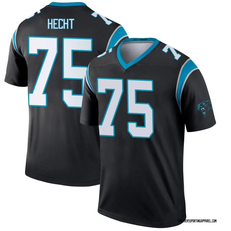 Men's Nike Carolina Panthers Sam Hecht Black Jersey - Legend