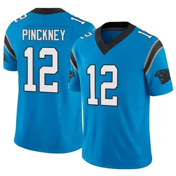 Men's Nike Carolina Panthers Sam Pinckney Blue Vapor F.U.S.E. Jersey - Limited