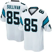 Men's Nike Carolina Panthers Stephen Sullivan White Jersey - Game