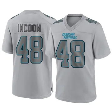 Men's Nike Carolina Panthers Thomas Incoom Gray Atmosphere Fashion Jersey - Game