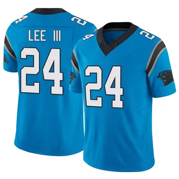 Men's Nike Carolina Panthers Will Lee III Blue Vapor F.U.S.E. Jersey - Limited
