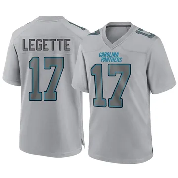 Men's Nike Carolina Panthers Xavier Legette Gray Atmosphere Fashion Jersey - Game