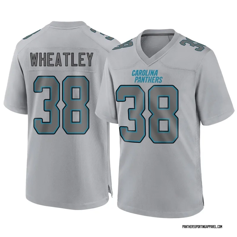 Men's Nike Carolina Panthers Zakee Wheatley Gray Atmosphere Fashion Jersey - Game