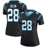 Women's Nike Carolina Panthers AJ Dillon Black Jersey - Legend
