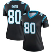 Women's Nike Carolina Panthers Ainias Smith Black Jersey - Legend
