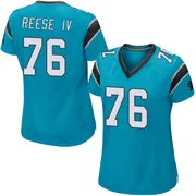 Women's Nike Carolina Panthers Albert Reese IV Blue Alternate Jersey - Game
