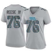 Women's Nike Carolina Panthers Albert Reese IV Gray Atmosphere Fashion Jersey - Game