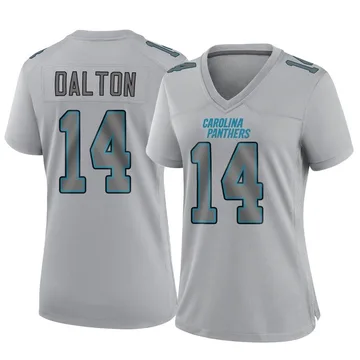 Women's Nike Carolina Panthers Andy Dalton Gray Atmosphere Fashion Jersey - Game