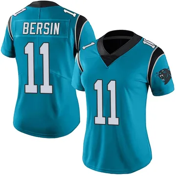 Women's Nike Carolina Panthers Brenton Bersin Blue Alternate Vapor Untouchable Jersey - Limited