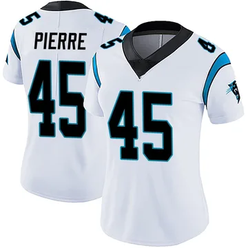 Women's Nike Carolina Panthers Bryce Pierre White Vapor Untouchable Jersey - Limited